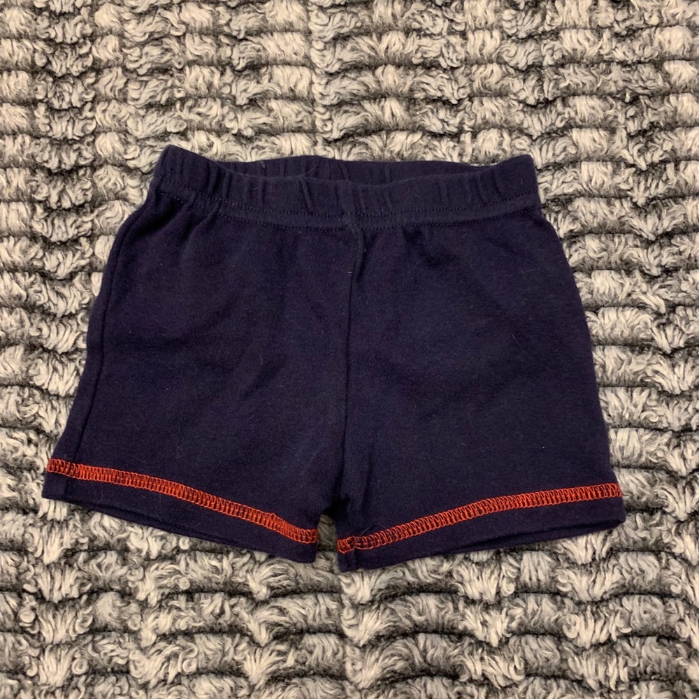0-3M Blue Shorts